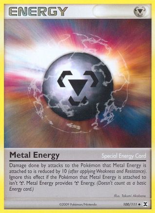 Metal Energy (100/111) [Platinum: Rising Rivals] Reverse Holofoil
