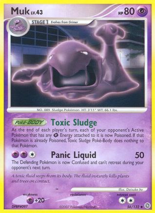 Muk (56/132) [Diamond & Pearl: Secret Wonders] Reverse Holofoil
