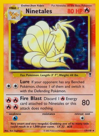 Ninetales (17/110) [Legendary Collection] Reverse Holofoil