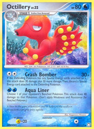 Octillery (57/123) [Diamond & Pearl: Mysterious Treasures] Reverse Holofoil