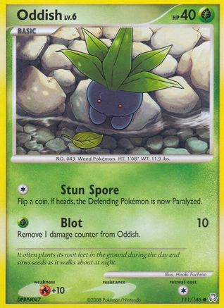 Oddish (111/146) [Diamond & Pearl: Legends Awakened] Reverse Holofoil