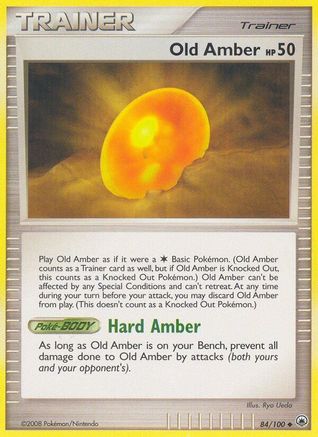 Old Amber (84/100) [Diamond & Pearl: Majestic Dawn] Reverse Holofoil