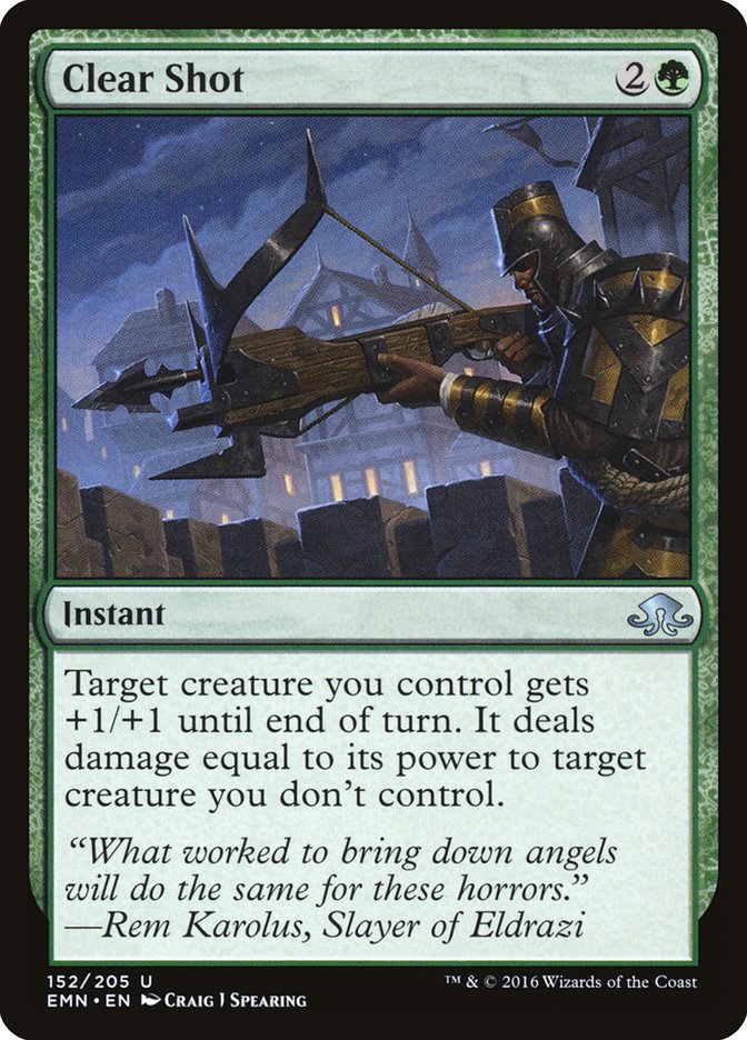 Clear Shot [Eldritch Moon] Foil