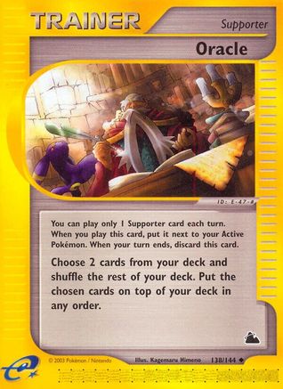 Oracle (138/144) [Skyridge] Reverse Holofoil