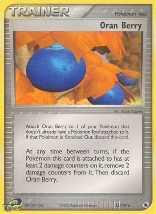 Oran Berry (85/109) [EX: Ruby & Sapphire] Reverse Holofoil