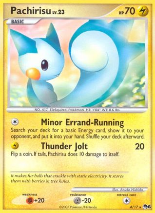 Pachirisu (4/17) [POP Series 6] Holofoil