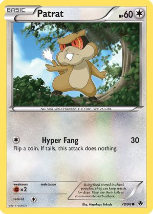 Patrat (78/98) [Black & White: Emerging Powers] Reverse Holofoil