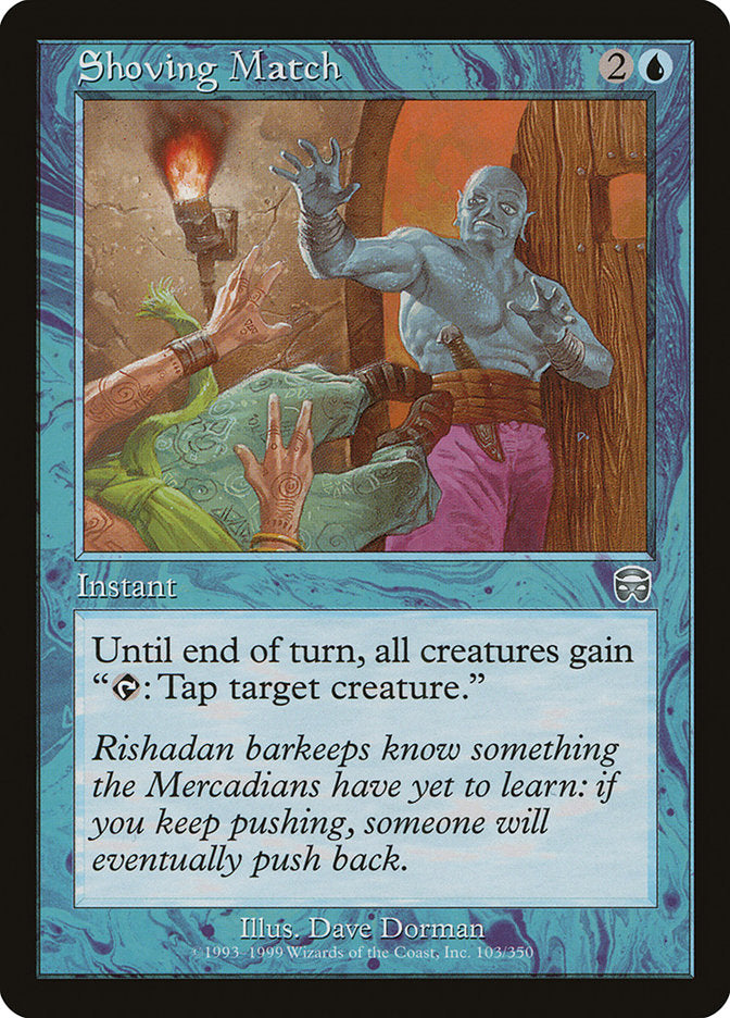 Shoving Match [Mercadian Masques] Foil