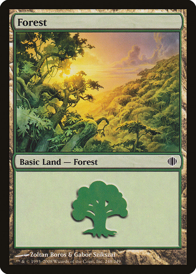Forest (248) [Shards of Alara] Foil