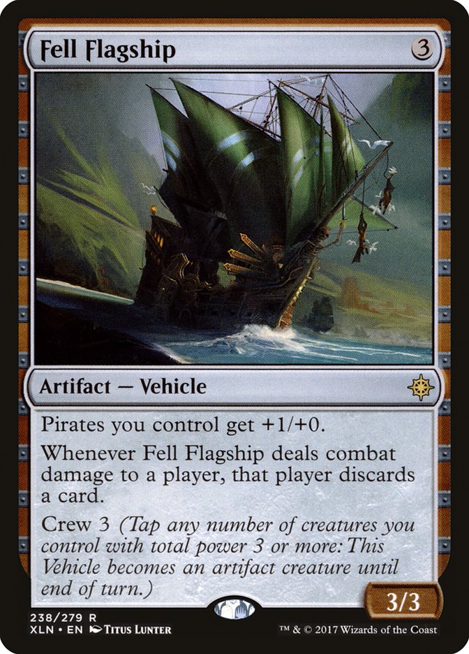 Fell Flagship [Ixalan] Foil