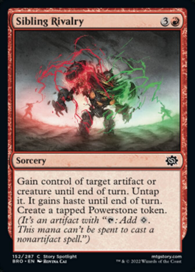 Sibling Rivalry [The Brothers' War] Foil
