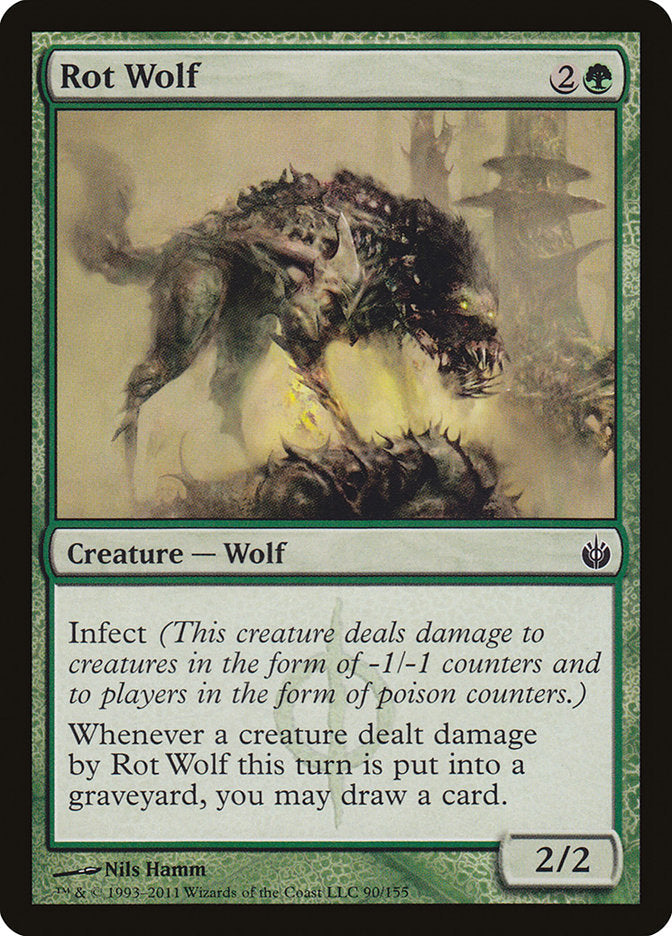 Rot Wolf [Mirrodin Besieged] Foil