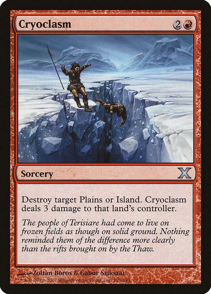 Cryoclasm [Tenth Edition] Foil