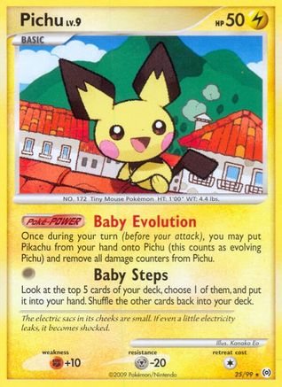 Pichu (25/99) [Platinum: Arceus] Reverse Holofoil