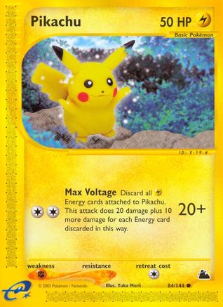 Pikachu (84/144) [Skyridge] Reverse Holofoil