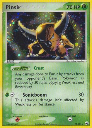 Pinsir (13/101) [EX: Hidden Legends] Reverse Holofoil