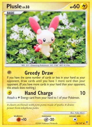 Plusle (76/147) [Platinum: Supreme Victors] Reverse Holofoil