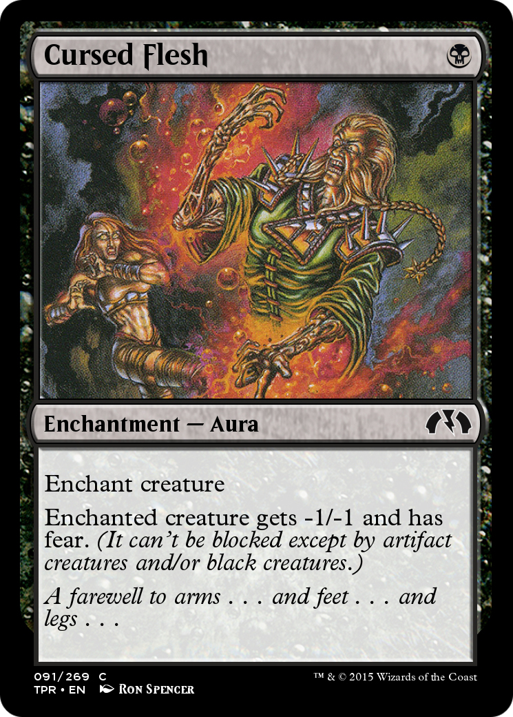 Cursed Flesh  [Tempest Remastered] Foil
