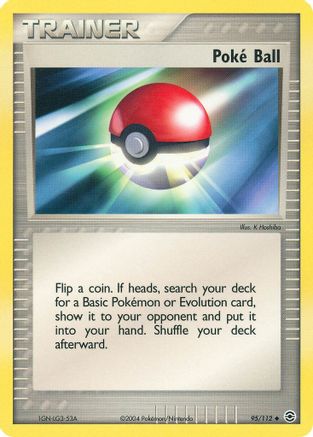 Poke Ball (95/112) [EX: FireRed & LeafGreen] Reverse Holofoil