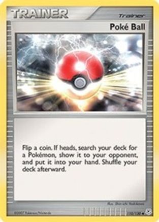Poke Ball (110/130) [Diamond & Pearl: Base Set] Reverse Holofoil