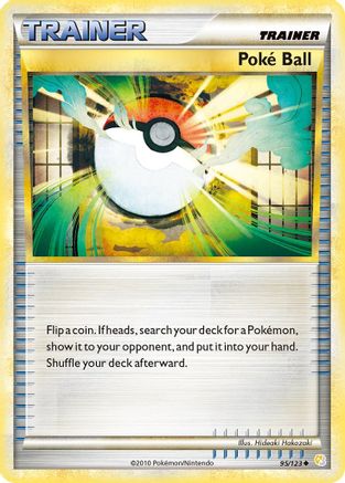 Poke Ball (95/123) [HeartGold & SoulSilver: Base Set] Reverse Holofoil