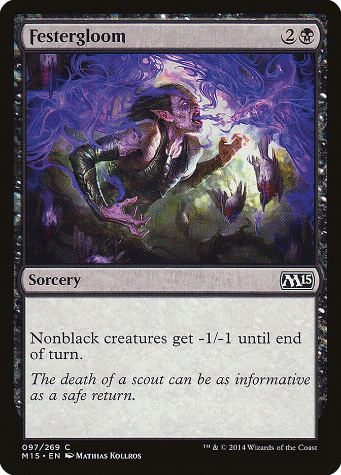 Festergloom [Magic 2015] Foil