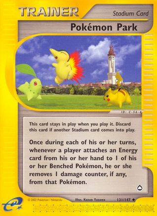 Pokemon Park (131/147) [Aquapolis] Reverse Holofoil