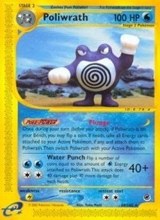 Poliwrath (60/165) [Expedition: Base Set] Reverse Holofoil