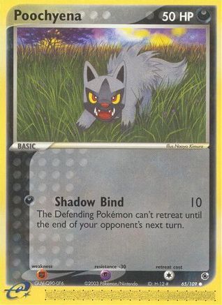 Poochyena (65/109) [EX: Ruby & Sapphire] Reverse Holofoil