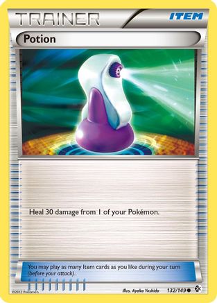 Potion (132/149) [Black & White: Boundaries Crossed] Reverse Holofoil