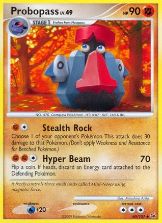Probopass (60/127) [Platinum: Base Set] Reverse Holofoil