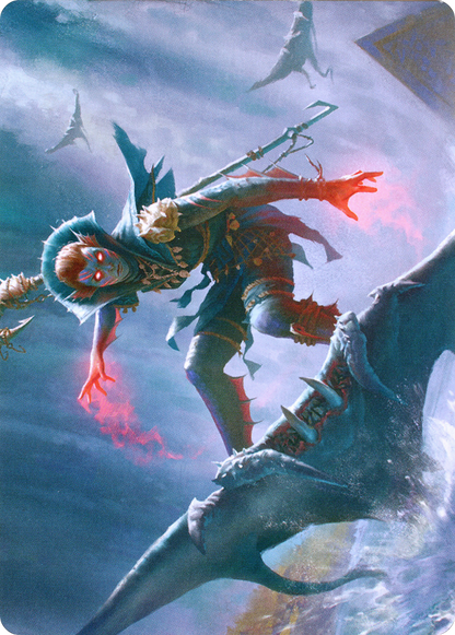 Umara Mystic // Umara Mystic  [Zendikar Rising Art Series] (Borderless) Foil