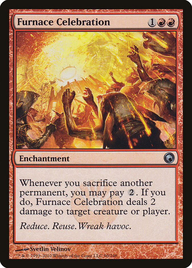 Furnace Celebration [Scars of Mirrodin] Foil