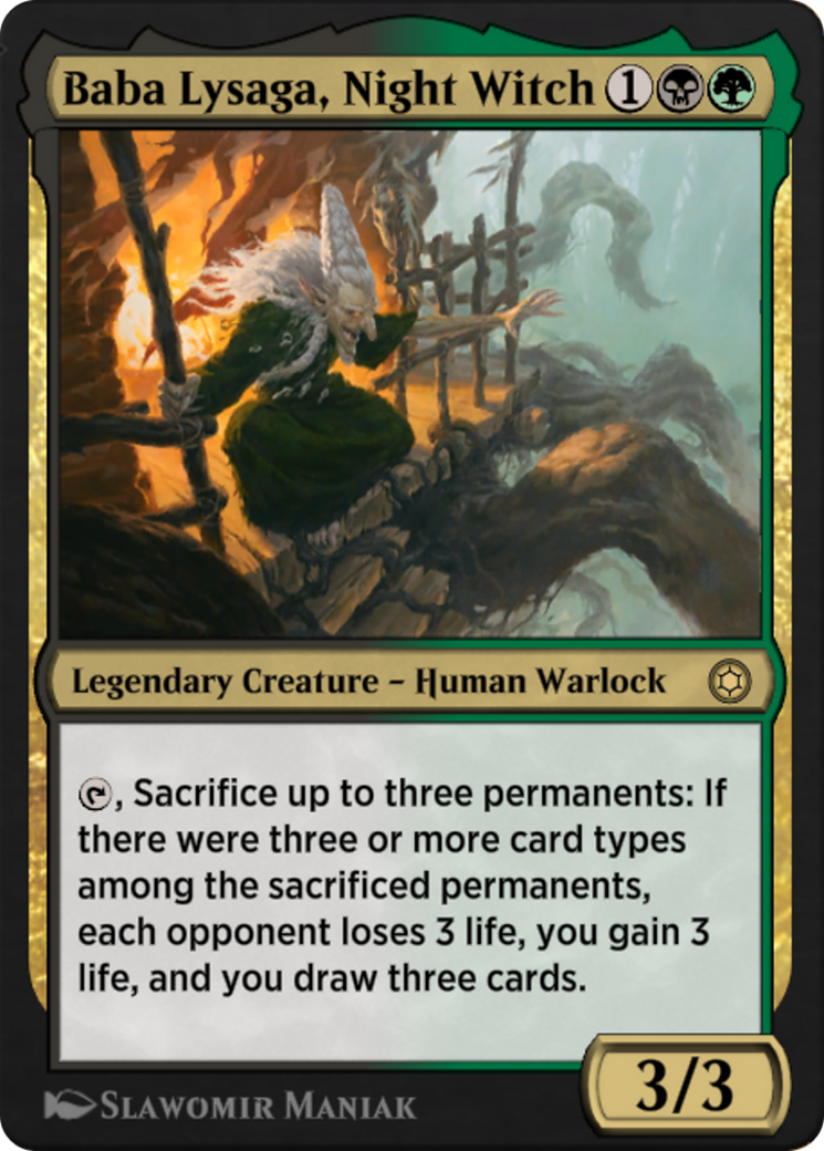 Baba Lysaga, Night Witch  [Alchemy Horizons: Baldur's Gate]