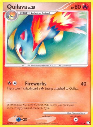 Quilava (60/123) [Diamond & Pearl: Mysterious Treasures] Reverse Holofoil