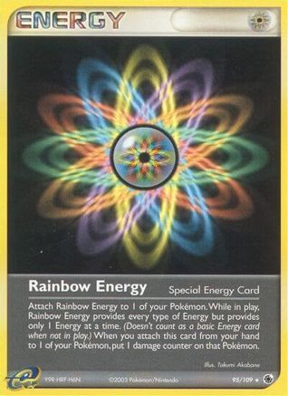 Rainbow Energy (95/109) [EX: Ruby & Sapphire] Reverse Holofoil