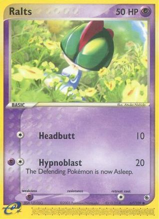 Ralts (67/109) [EX: Ruby & Sapphire] Reverse Holofoil