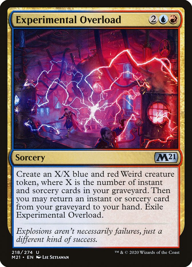 Experimental Overload [Core Set 2021] Foil