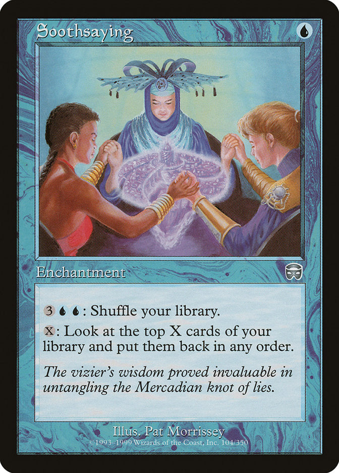 Soothsaying [Mercadian Masques] Foil