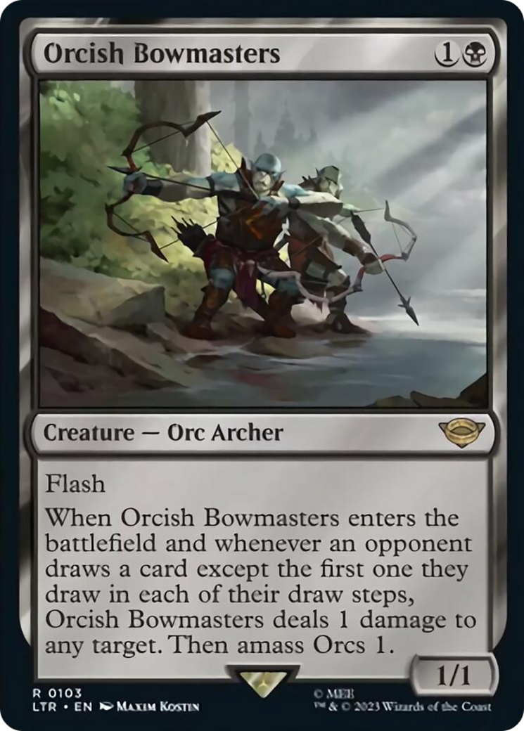 Orcish Bowmasters [The Lord of the Rings: Tales of Middle-Earth] Foil