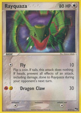 Rayquaza (3/17) [POP Series 1] Holofoil