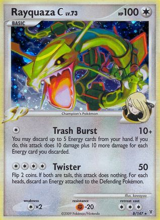 Rayquaza C (8/147) [Platinum: Supreme Victors] Reverse Holofoil