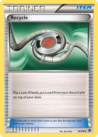 Recycle (96/98) [Black & White: Emerging Powers] Reverse Holofoil