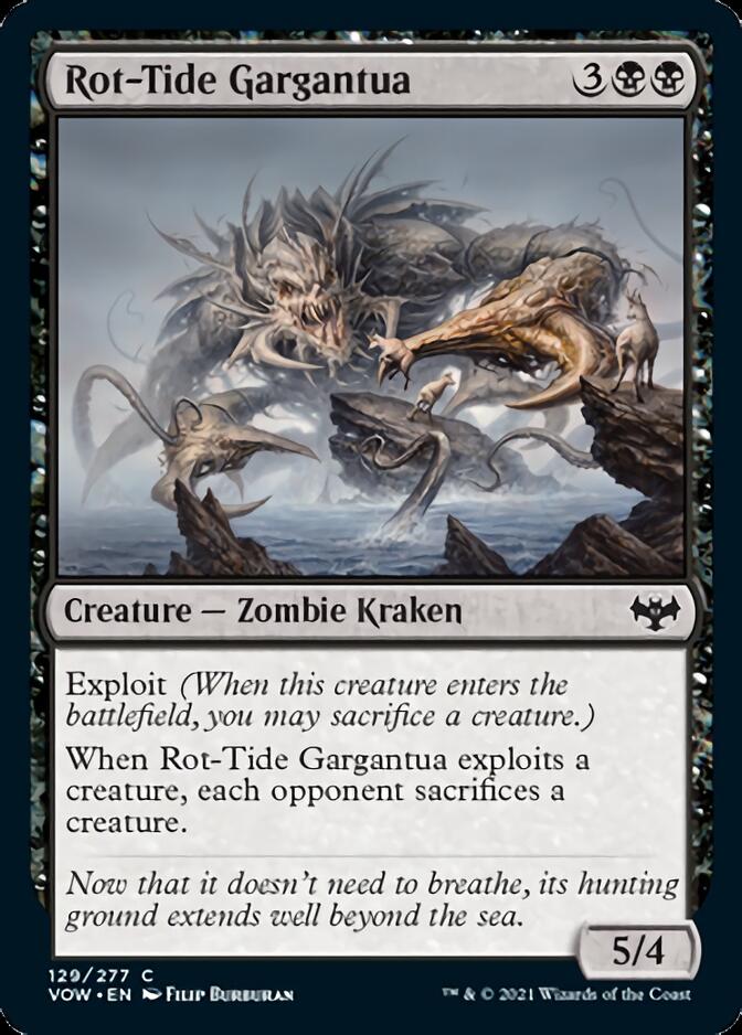 Rot-Tide Gargantua [Innistrad: Crimson Vow] Foil