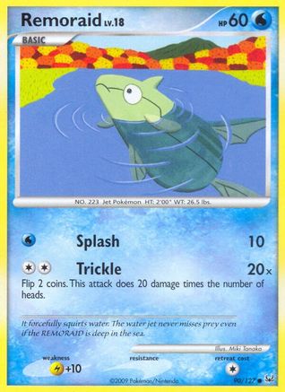 Remoraid (90/127) [Platinum: Base Set] Reverse Holofoil