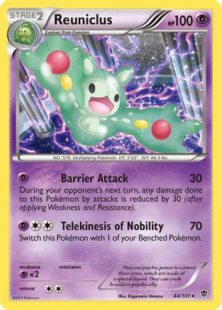 Reuniclus (44/101) [Black & White: Plasma Blast] Reverse Holofoil
