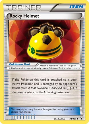 Rocky Helmet (94/101) [Black & White: Noble Victories] Reverse Holofoil