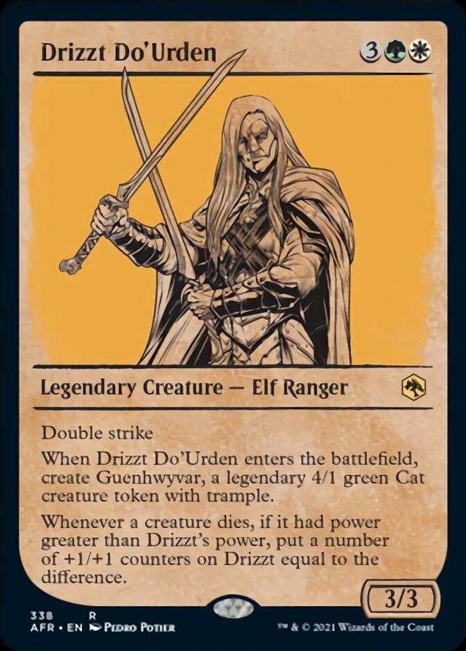 Drizzt Do'Urden (Showcase) [Dungeons & Dragons: Adventures in the Forgotten Realms] Foil