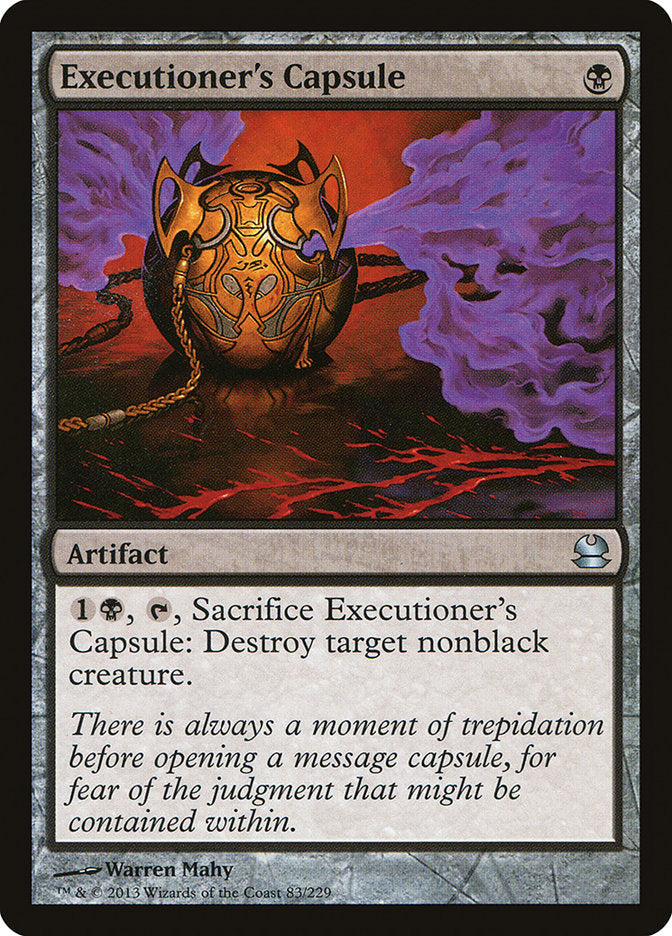 Executioner's Capsule [Modern Masters] Foil