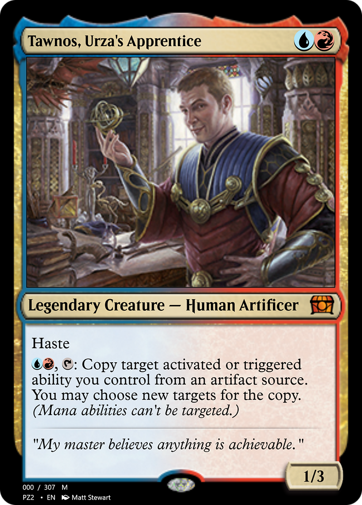 Tawnos, Urza's Apprentice  [Treasure Chest] Foil